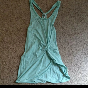 Mint Green Racerback Tank is being swapped online for free