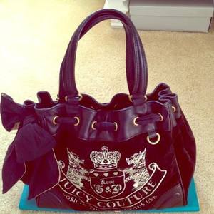 Beautiful Juicy Couture Authentic Purse is being swapped online for free
