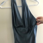 Gray Halter Top from Express size small is being swapped online for free