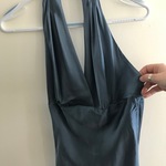 Gray Halter Top from Express size small is being swapped online for free