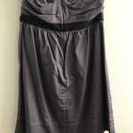 Purple and black strapless dress size 2 is being swapped online for free