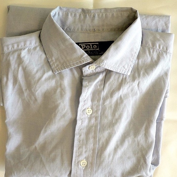 Polo R.L oxford boyfriend shirt is being swapped online for free
