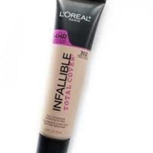 L'Oreal 24hr Infalliable Total Coverage #302 Creamy Natural is being swapped online for free