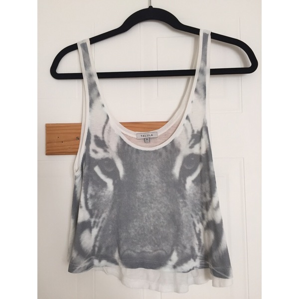 Aritzia Talula Viscose Soft Cotton Lightly Cropped Tank is being swapped online for free