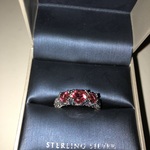 Sterling Silver & Garnet Ring is being swapped online for free