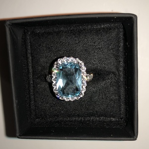 Topaz and Sterling Ring is being swapped online for free