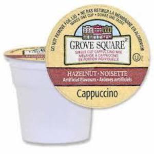 K Cup Grove Square - Hazelnut Cappuccino  2 available is being swapped online for free