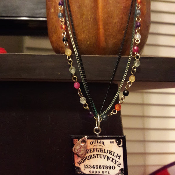 Mini Ouija board beaded necklace is being swapped online for free