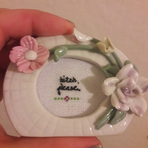 Adorable tiny offensive funny cross stitch is being swapped online for free