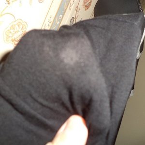 Bebe tuxedo chain blouse Size L is being swapped online for free