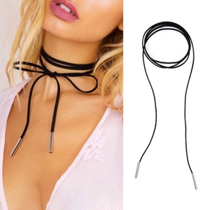 Brand New ! - Black Rope Chocker Necklace  is being swapped online for free