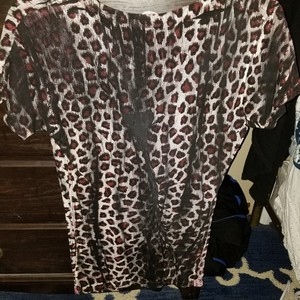 Leopard print tshirt is being swapped online for free