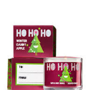 BBW Mini Candles - Ho Ho Ho - new Winter Candy Apple scent is being swapped online for free