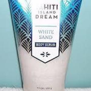Bath & Body Works - Tahiti Dream body scrub  tested once is being swapped online for free