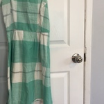 Plaid Spaghetti Strap Dress in Pastel Green is being swapped online for free