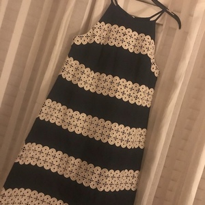 Navy and Gold Lily Pulitzer dress is being swapped online for free