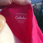 Cabelas XL Pink long sleeve  is being swapped online for free