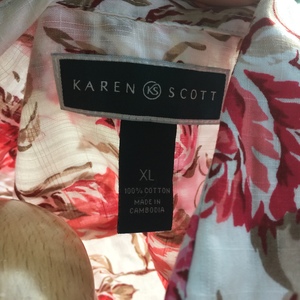 XL Karen Scott Blouse  is being swapped online for free