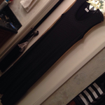 Black and white polka dot maxi dress is being swapped online for free