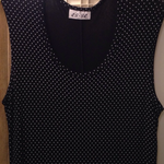 Black and white polka dot maxi dress is being swapped online for free