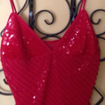 Red sequin sparkle top is being swapped online for free