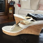 Michael Kors White sandals is being swapped online for free