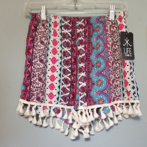 Boho Tassel Shorts  S is being swapped online for free