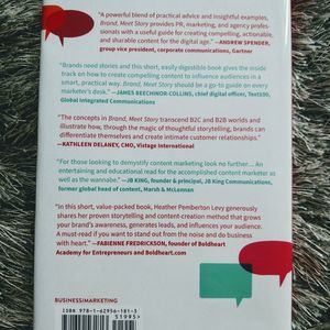 Brand, Meet Story by Heather Levy Pemberton Hardcover - New is being swapped online for free