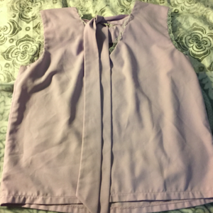 Vintage Bow Tank - Lavender is being swapped online for free