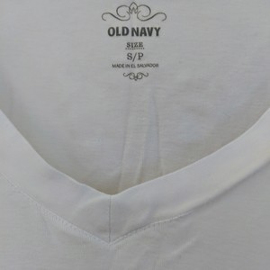 Old Navy white top- size S is being swapped online for free