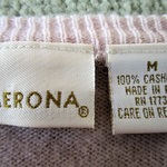 Cashmere vintage pullover sweater, pale dusty pink color is being swapped online for free