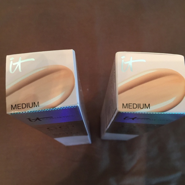 IT COSMETICS full coverage cream-color is medium and never been opened is being swapped online for free