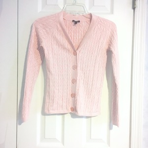 Pink cardigan is being swapped online for free