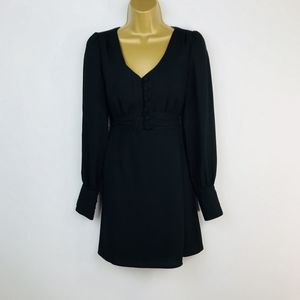 Great silk Alice Temperley little black dress XS 0 is being swapped online for free