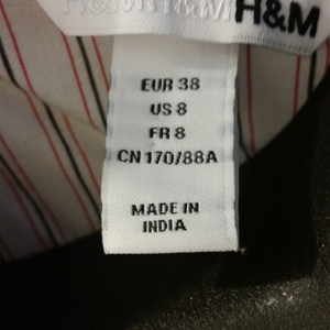 Red, White, and Blue H&M Button Up Shirtdress is being swapped online for free