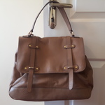 Beige Leather Bag is being swapped online for free