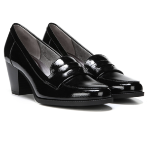 Black penny loafers 8-8.5 is being swapped online for free