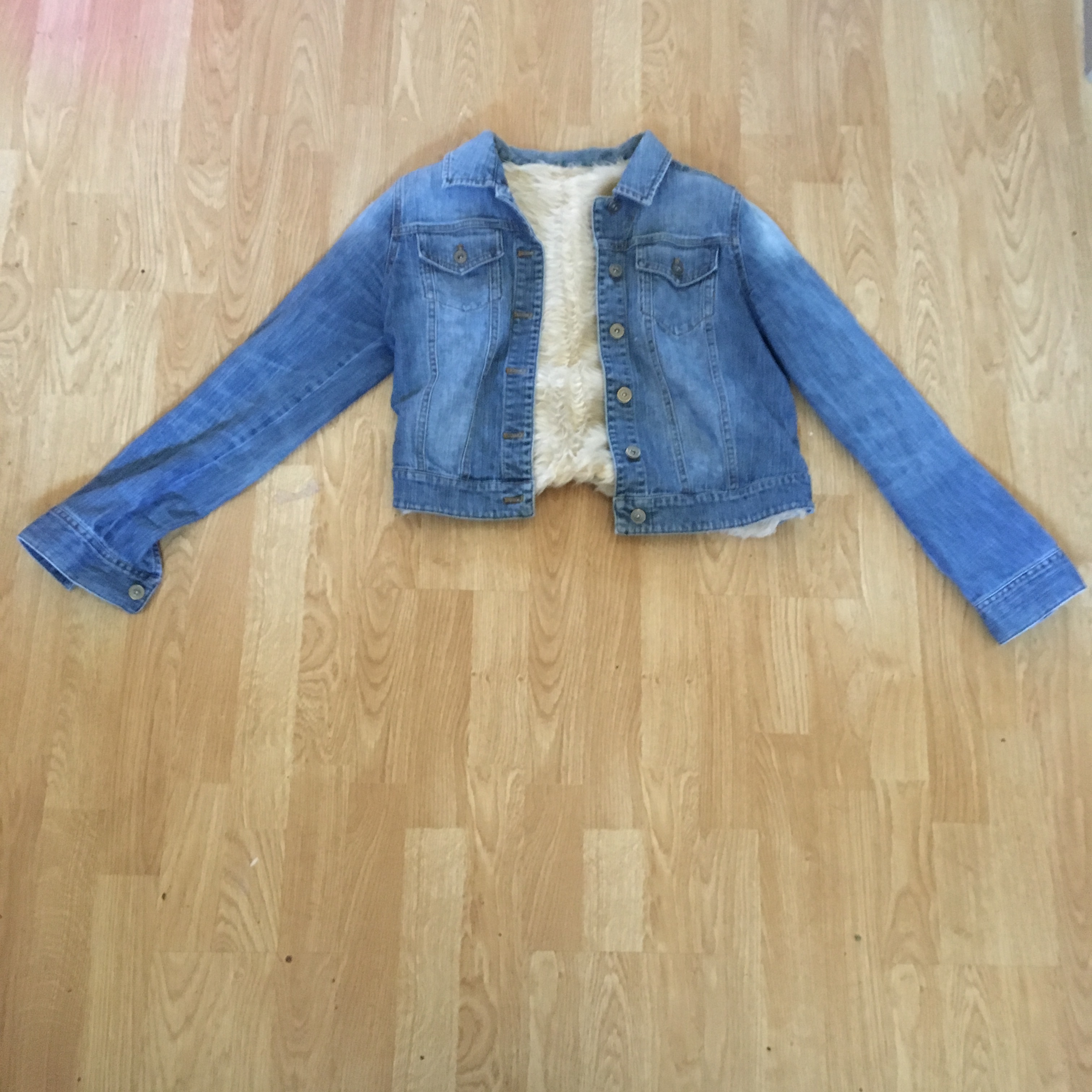Nordstrom BP Denim Fur Jacket Available for Free Online Swapping :: Rehash