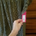 Green lacy new with tags shirt. Size medium. Xhilaration brand is being swapped online for free