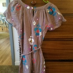Cute hippie boho dress with flowers is being swapped online for free