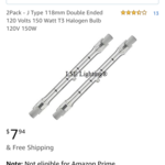 LED bulbs for a Ceiling Fan is being swapped online for free