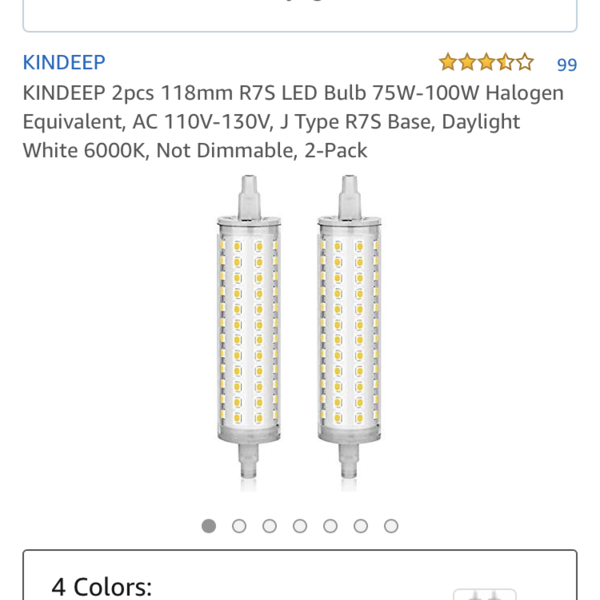 LED bulbs for a Ceiling Fan is being swapped online for free