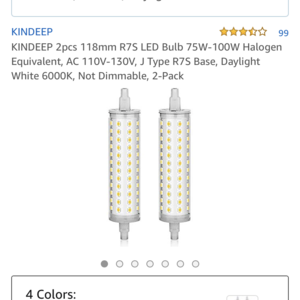 LED bulbs for a Ceiling Fan is being swapped online for free