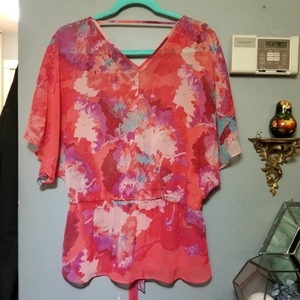 V Neck Blouse Sz XL is being swapped online for free