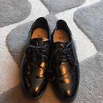 smart shinny black shoes  is being swapped online for free