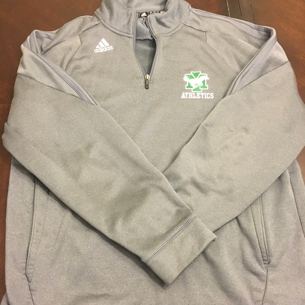 Mount Ida College Basketball Fleece ~ Adidas ~ Climawarm is being swapped online for free