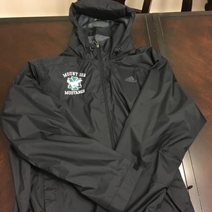 Mount Ida College Basketball Rain Jacket ~ Adidas Climaproof is being swapped online for free