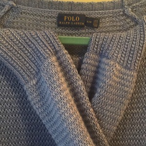 Ralph Lauren netted sweater is being swapped online for free