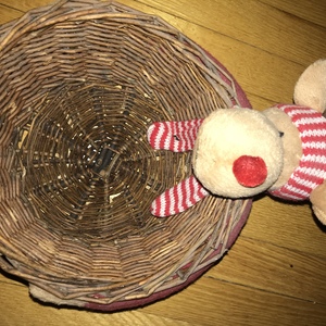 Moose Christmas basket  is being swapped online for free