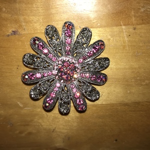 Pink brooch  is being swapped online for free